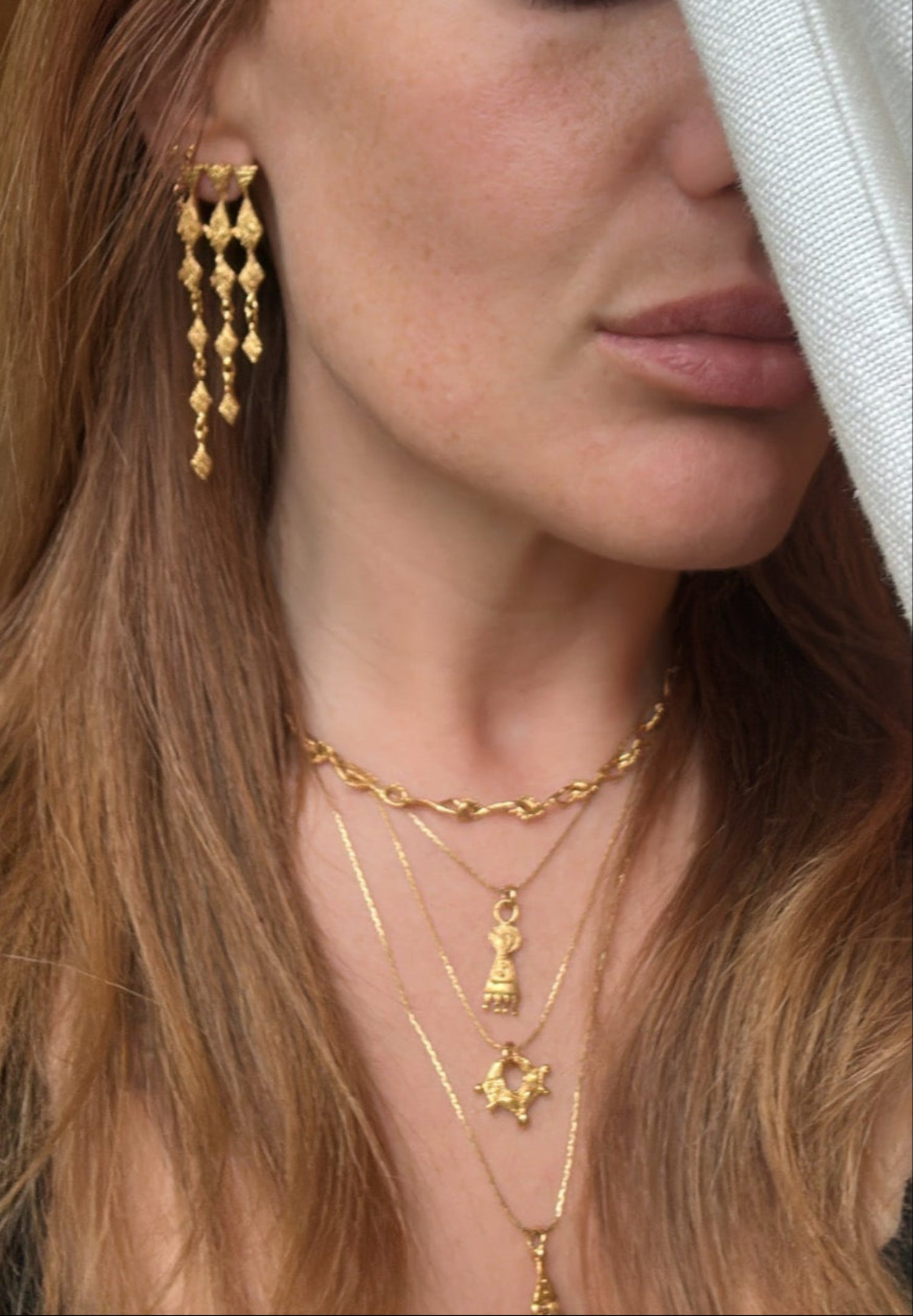 The Paisley Chain Choker