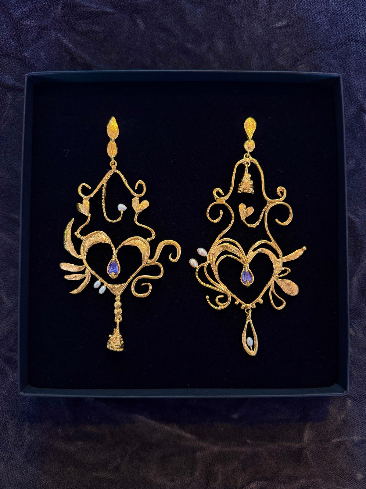 The Something Blue Earrings - Limited Edition of 20