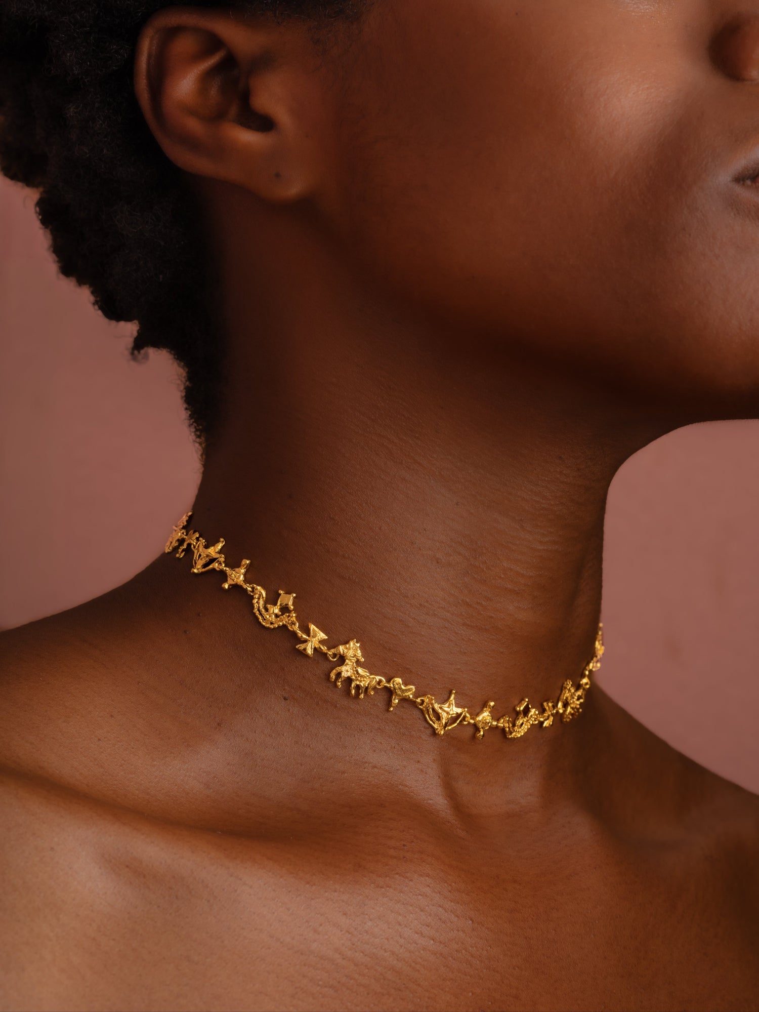 The Love In Triangles Choker