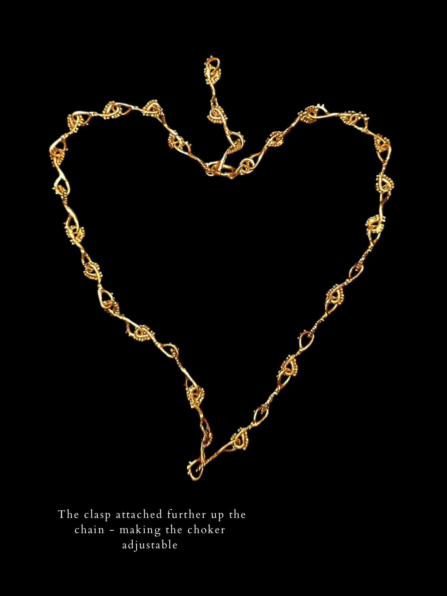 The Paisley Chain Choker