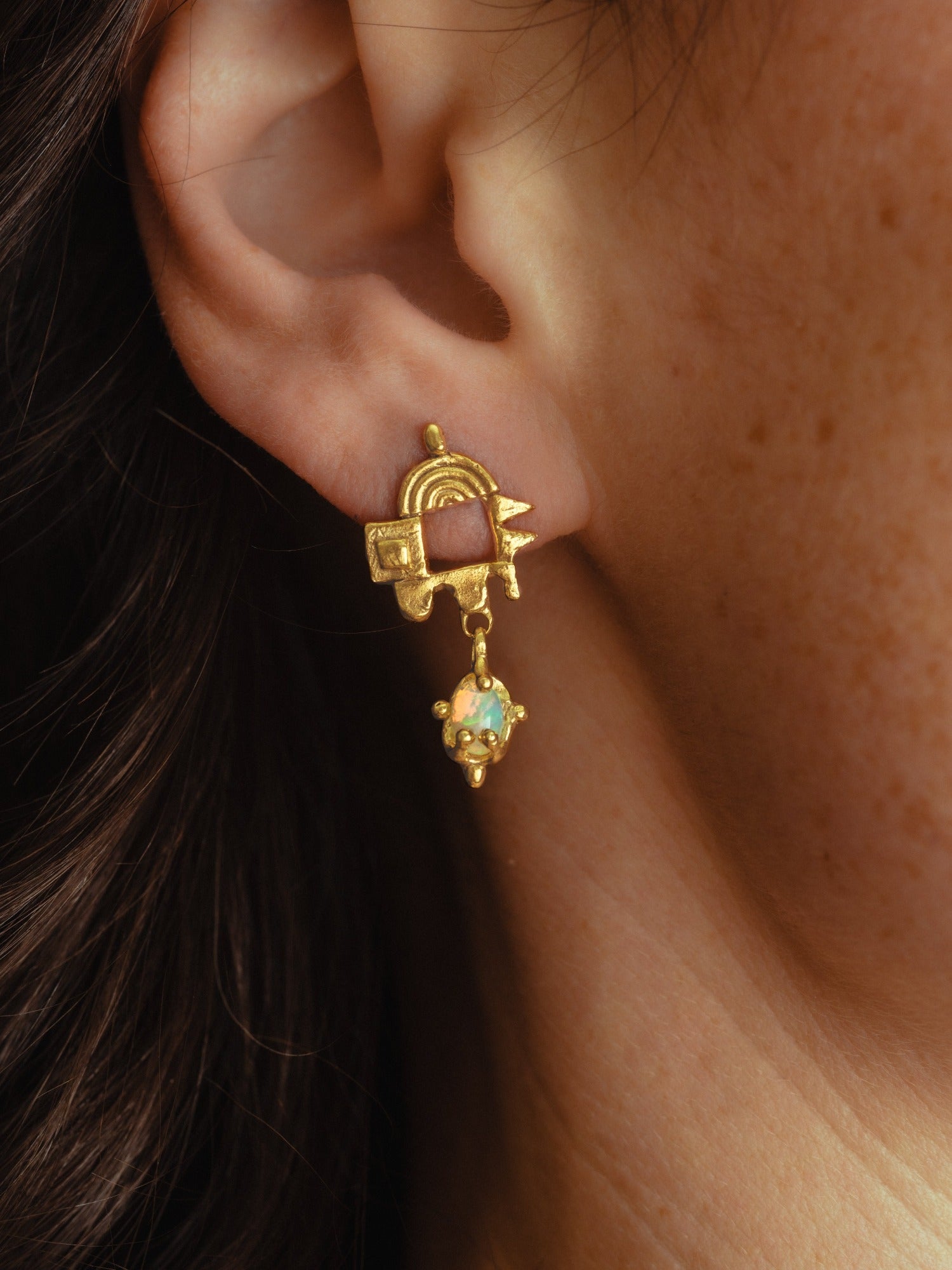 The Elephants Trick Earrings (pair)