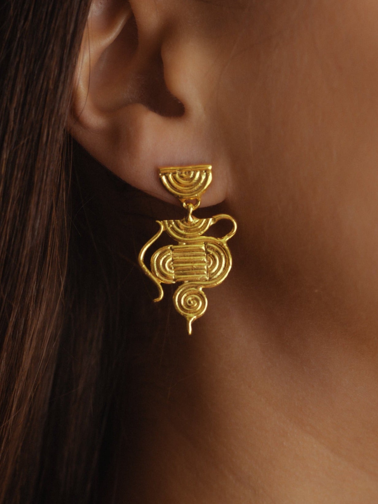 The Nefertiti Earrings