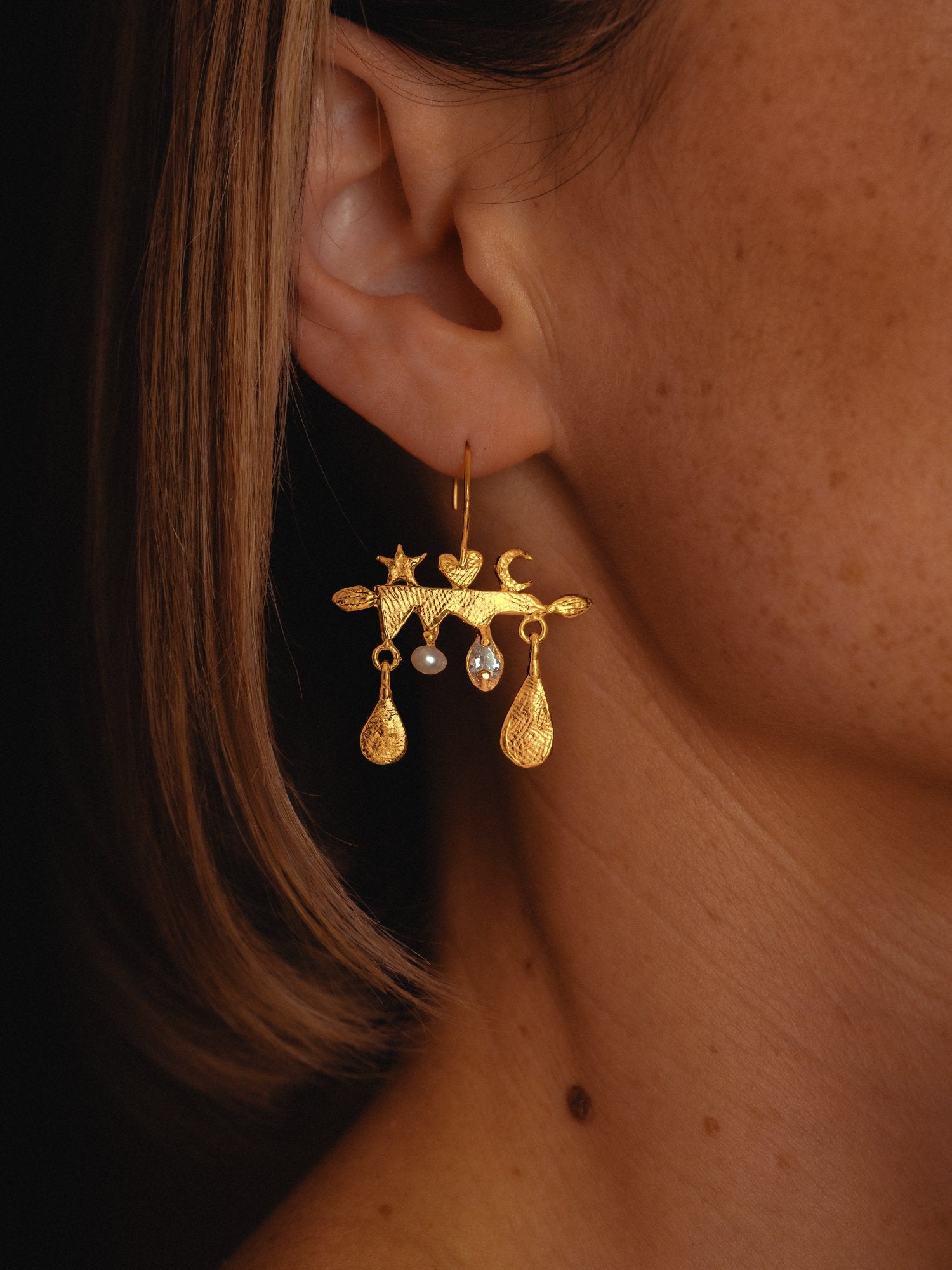 The Lion's Tale Earrings