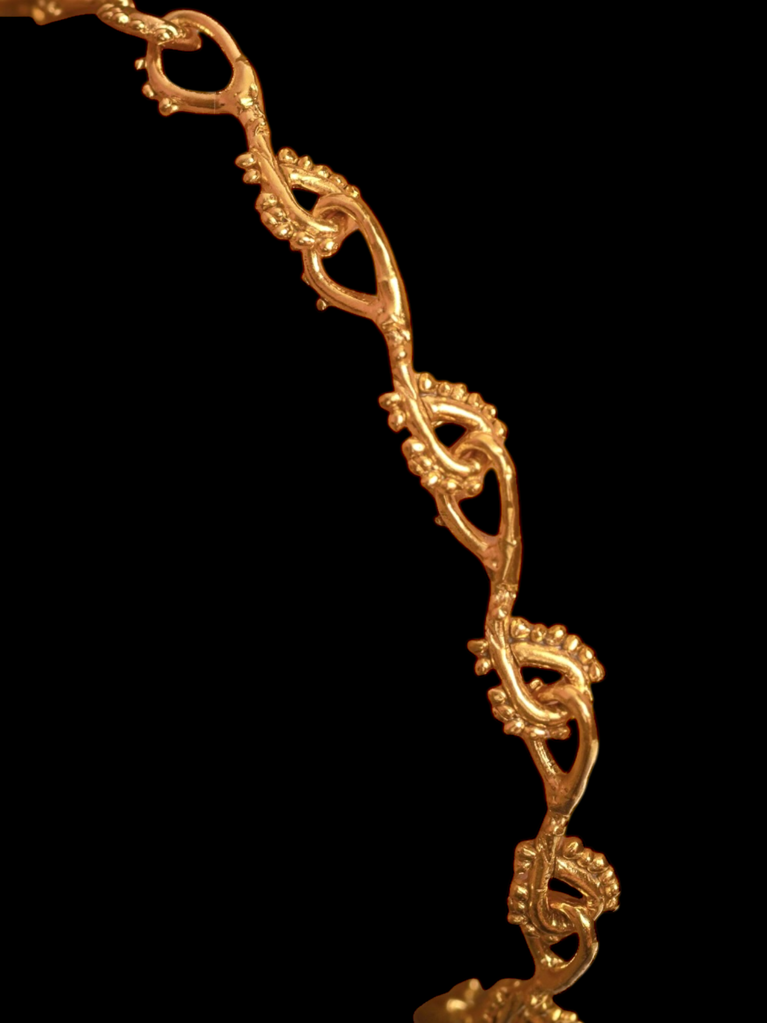 The Paisley Chain Choker